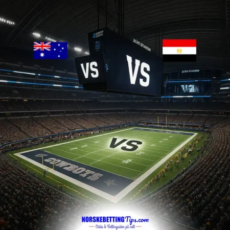 Australia mot Egypt 03-07-2026 oddstips og analyse