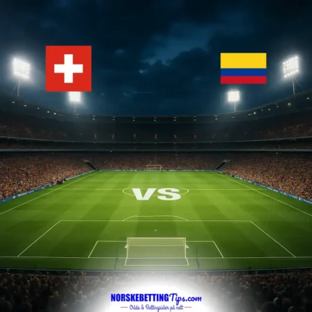 Sveits mot Colombia 07-07-2026 oddstips og analyse