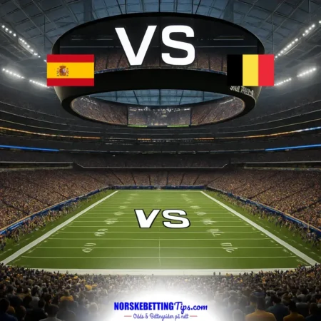 Spania mot Belgia 10-07-2026 oddstips og analyse