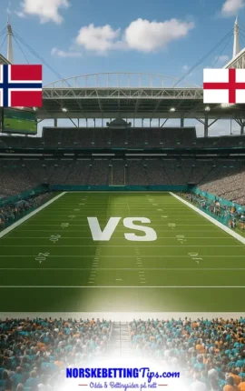 Norway mot England 11-07-2026 oddstips og analyse