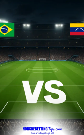 Brazil U17 mot Venezuela U17 20-08-2026 oddstips og analyse