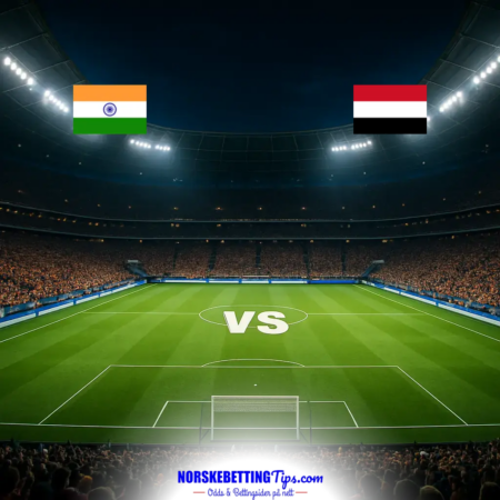 India U20 mot Yemen U20 20-08-2026 oddstips og analyse