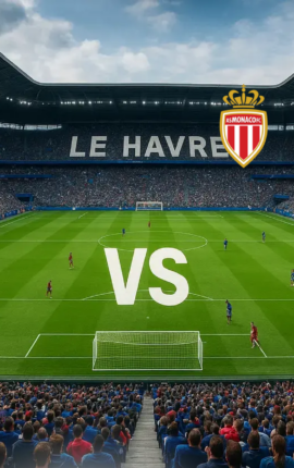 Le Havre mot Monaco 23-08-2026 oddstips og analyse