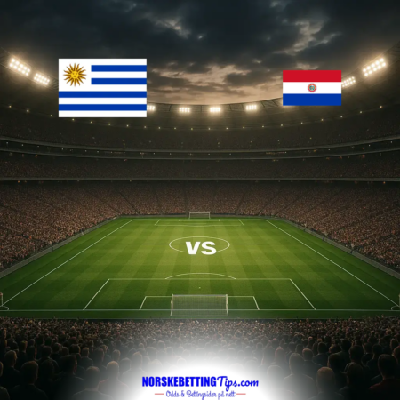 Uruguay U20 mot Paraguay U20 27-08-2026 oddstips og analyse