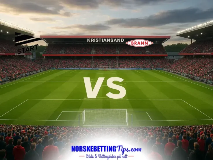 Start mot Brann 13-09-2026 oddstips og analyse