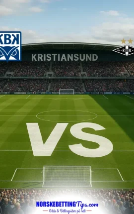 Kristiansund BK mot Rosenborg 19-09-2026 oddstips og analyse