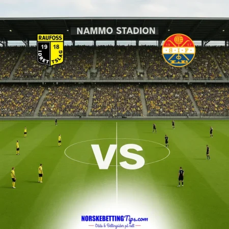 Raufoss mot Stromsgodset 2026-09-20 oddstips og analyse