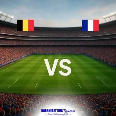 Belgia mot Frankrike 28-09-2026 oddstips og analyse