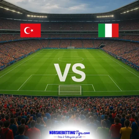 Tyrkia mot Italia 28-09-2026 oddstips og analyse