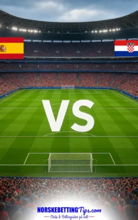Spania mot Kroatia 29-09-2026 oddstips og analyse