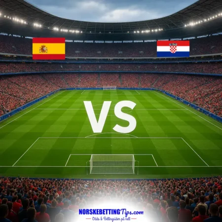 Spania mot Kroatia 29-09-2026 oddstips og analyse