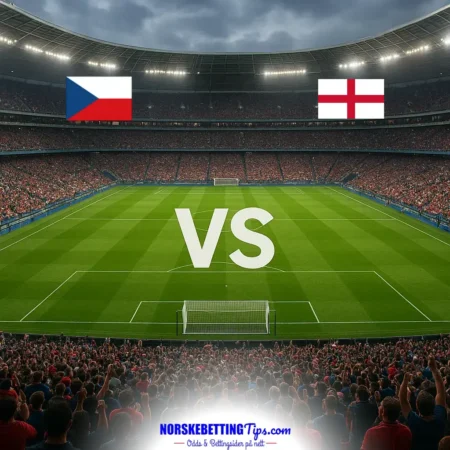 Tsjekkia mot England 29-09-2026 oddstips og analyse