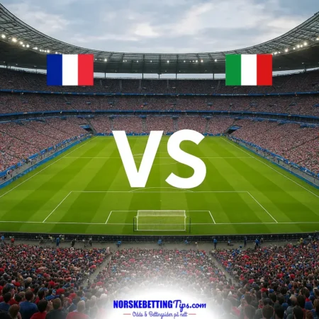 Frankrike mot Italia 02-10-2026 oddstips og analyse