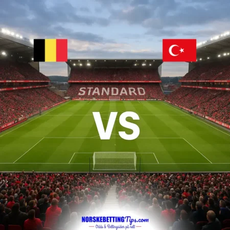 Belgia mot Tyrkia 02-10-2026 oddstips og analyse