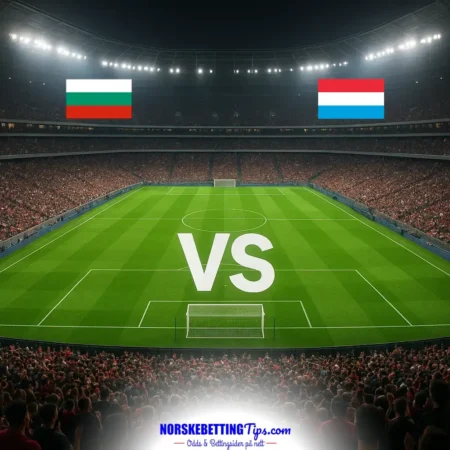 Bulgaria mot Luxembourg 26-09-2026 oddstips og analyse