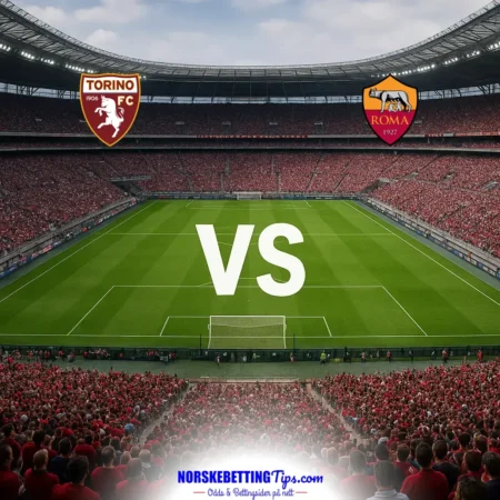 Torino mot AS Roma 14-09-2026 oddstips og analyse