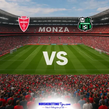 Monza mot Sassuolo 18-09-2026 oddstips og analyse