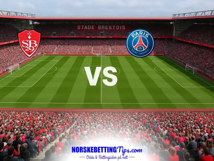 Stade Brestois 29 mot Paris Saint Germain 13-09-2026 oddstips og analyse