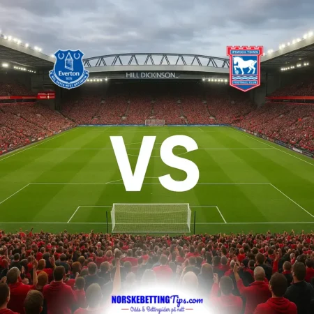 Everton mot Ipswich 2026-09-19 oddstips og analyse