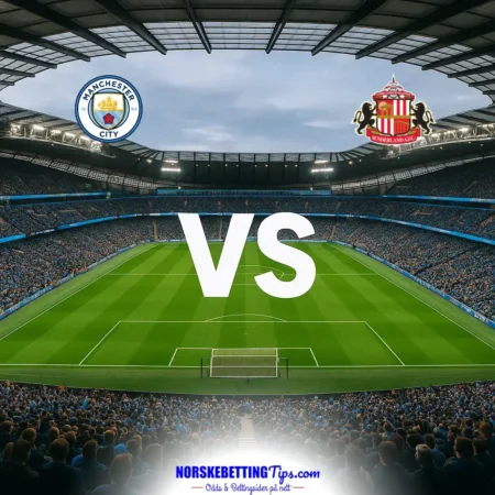 Manchester City mot Sunderland 2026-09-20 oddstips og analyse