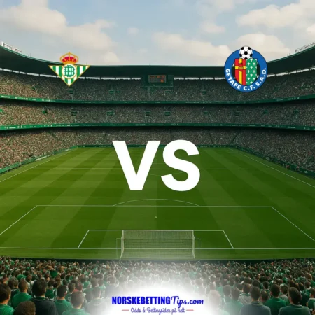Real Betis mot Getafe 17-09-2026 oddstips og analyse
