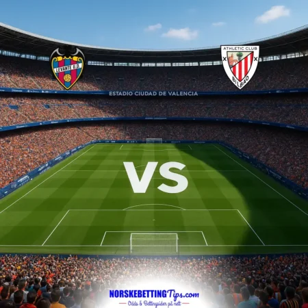 Levante mot Athletic Club 16-09-2026 oddstips og analyse
