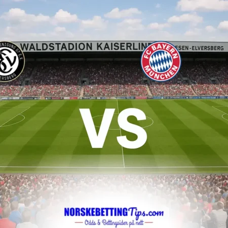 SV Elversberg mot Bayern München 13-09-2026 oddstips og analyse