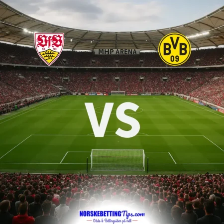VfB Stuttgart mot Borussia Dortmund 19-09-2026 oddstips og analyse