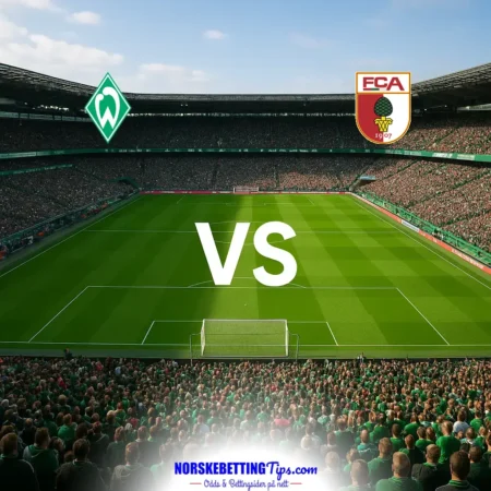 Werder Bremen mot FC Augsburg 19-09-2026 oddstips og analyse