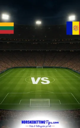 Lithuania mot Andorra 30-09-2026 oddstips og analyse