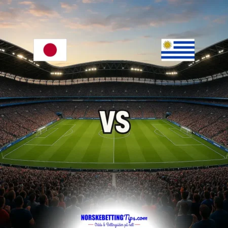 Japan mot Uruguay 24-09-2026 oddstips og analyse