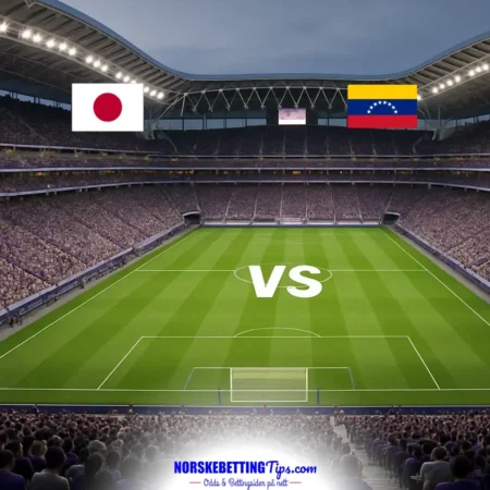 Japan mot Venezuela 28-09-2026 oddstips og analyse