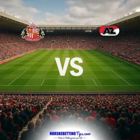 Sunderland mot AZ Alkmaar 2026-09-16 oddstips og analyse