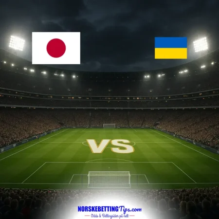 Japan U18 mot Ukraine U18 23-09-2026 oddstips og analyse