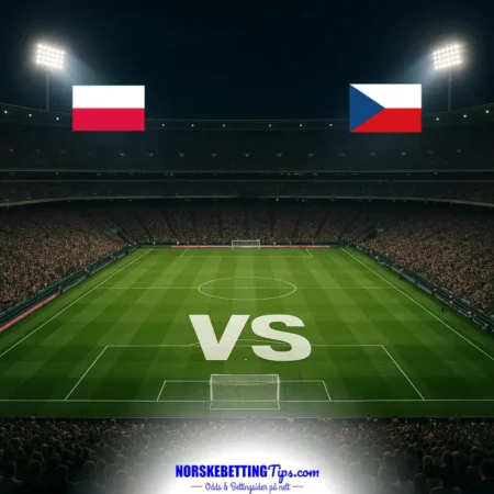 Poland U17 mot Czechia U17 25-09-2026 oddstips og analyse