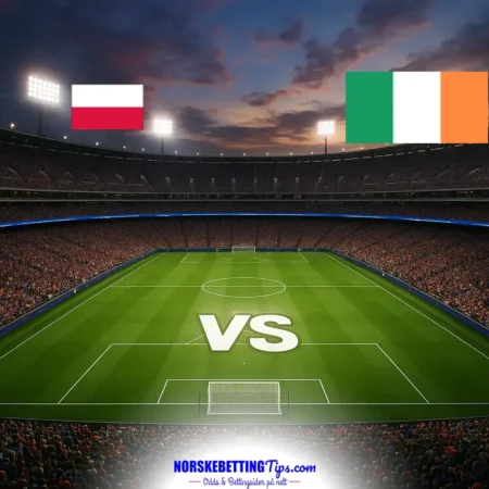 Poland U17 mot Republic of Ireland U17 27-09-2026 oddstips og analyse