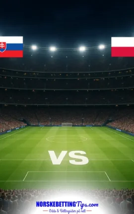 Slovakia U19 mot Poland U19 28-09-2026 oddstips og analyse