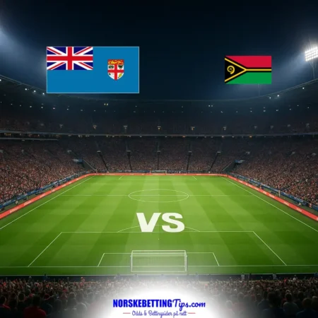 Fiji mot Vanuatu 21-09-2026 oddstips og analyse