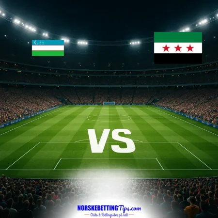 Uzbekistan mot Syria 01-10-2026 oddstips og analyse