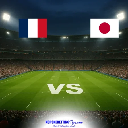 France U21 mot Japan U18 27-09-2026 oddstips og analyse