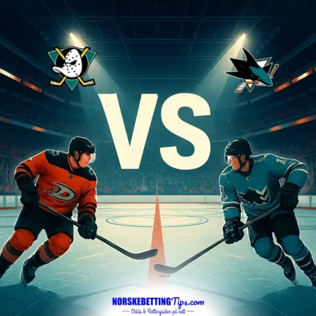 Anaheim Ducks mot San Jose Sharks 20-09-2026 oddstips og analyse