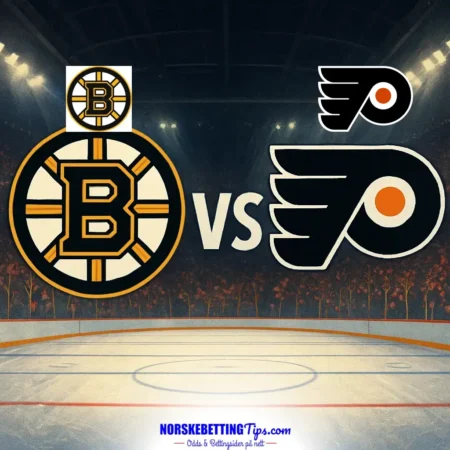 Boston Bruins mot Philadelphia Flyers 23-09-2026 oddstips og analyse