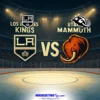 Los Angeles Kings mot Utah Mammoth 23-09-2026 oddstips og analyse