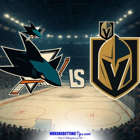 San Jose Sharks mot Vegas Golden Knights 23-09-2026 oddstips og analyse