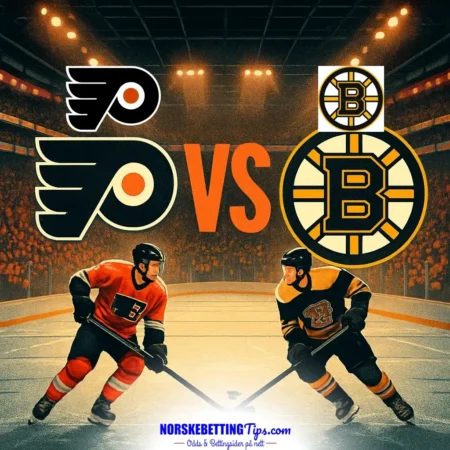 Philadelphia Flyers mot Boston Bruins 25-09-2026 oddstips og analyse