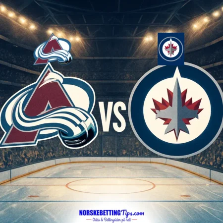 Colorado Avalanche mot Winnipeg Jets 26-09-2026 oddstips og analyse
