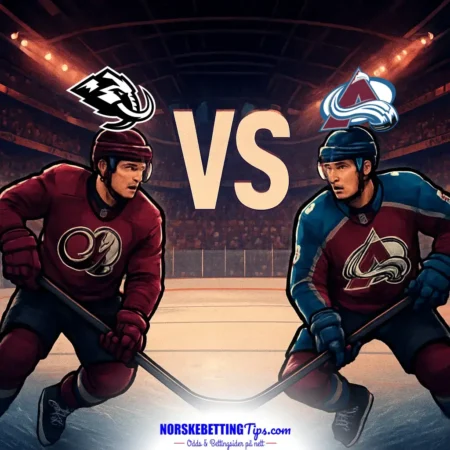 Utah Mammoth mot Colorado Avalanche 26-09-2026 oddstips og analyse