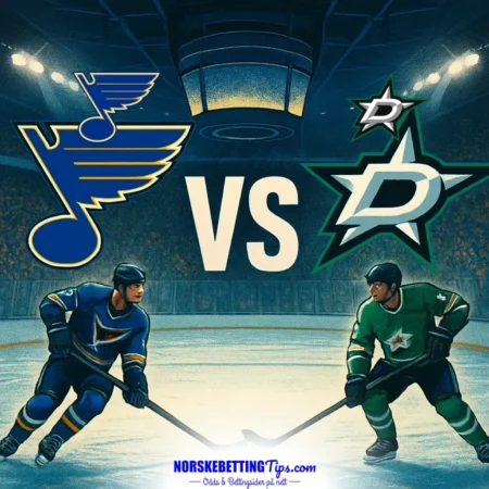 St. Louis Blues mot Dallas Stars 20-09-2026 oddstips og analyse