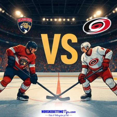 Florida Panthers mot Carolina Hurricanes 21-09-2026 oddstips og analyse
