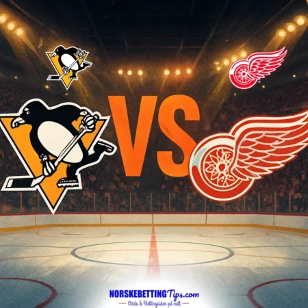 Pittsburgh Penguins mot Detroit Red Wings 23-09-2026 oddstips og analyse